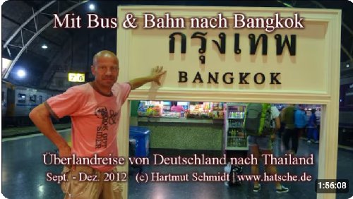 Mit Bus & Bahn nach Bangkok